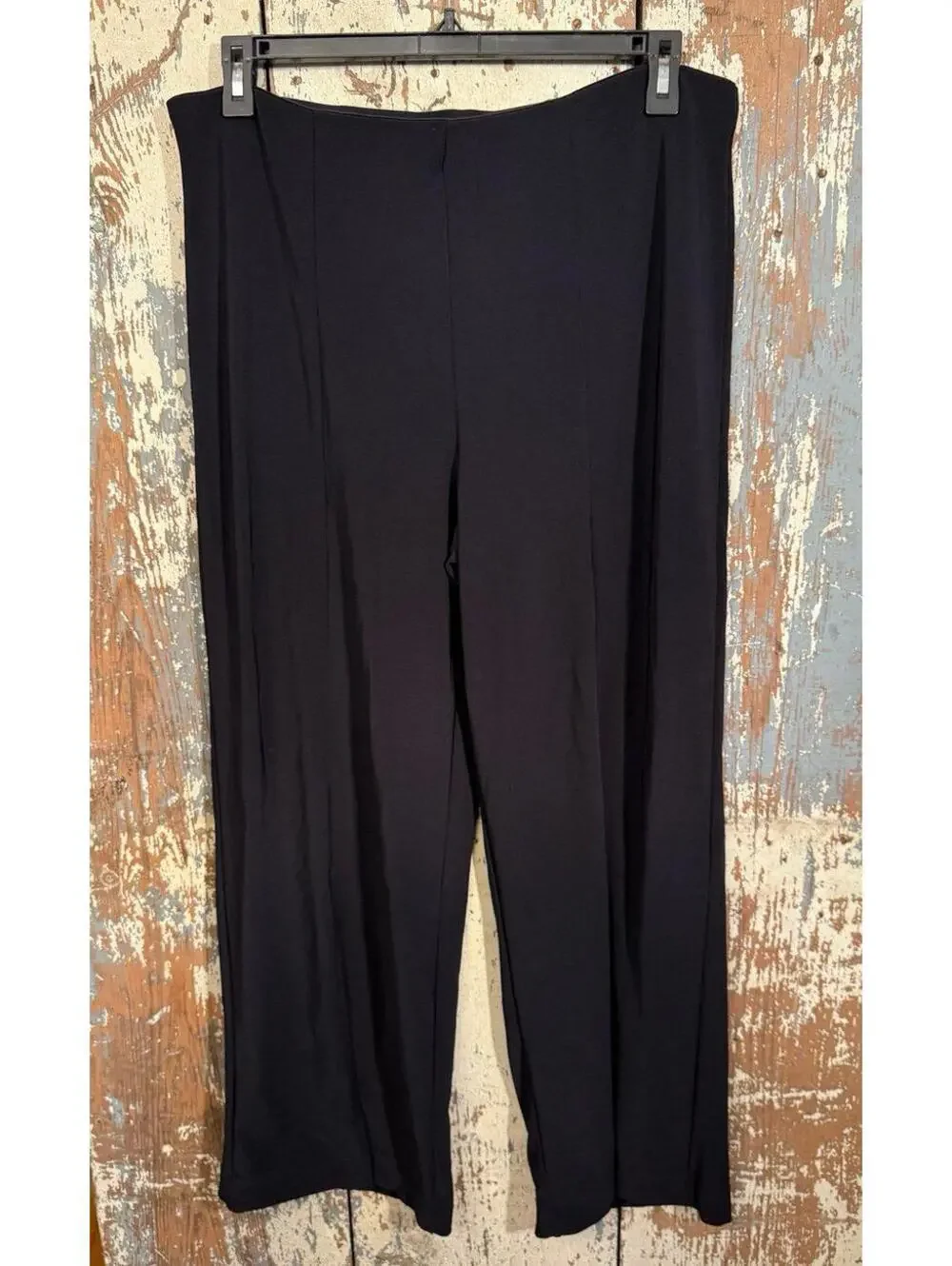 Boston Proper Women’s Black pants front slit size XL